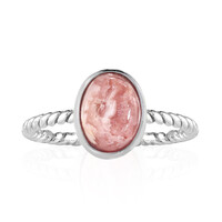 Rhodochrosite Silver Ring (Art of Nature)