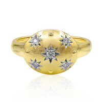 9K SI1 (G) Diamond Gold Ring