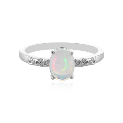 Welo Opal Silver Ring