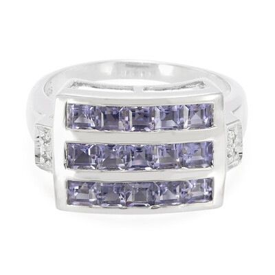 Madagascar Iolite Silver Ring