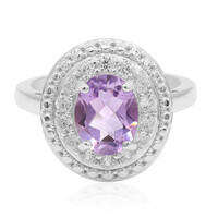 Amethyst Silver Ring