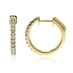 14K I1 (H) Diamond Gold Earrings (CIRARI)