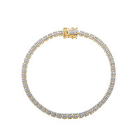 I3 (I) Diamond Brass Bracelet (Juwelo Style)
