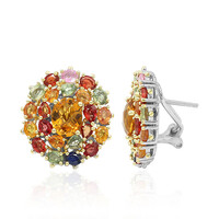 Citrine Silver Earrings (Dallas Prince Designs)