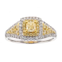 14K SI2 Yellow Diamond Gold Ring (CIRARI)