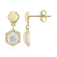 Mother of Pearl Silver Earrings
