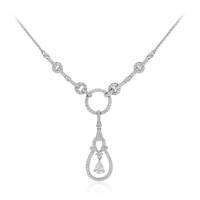 18K SI1 (H) Diamond Gold Necklace (CIRARI)