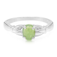 Imperial Chrysoprase Silver Ring