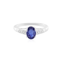 Madagascar Blue Sapphire Silver Ring