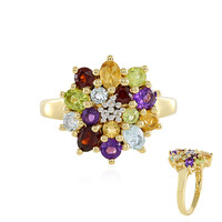Zambian Amethyst Silver Ring