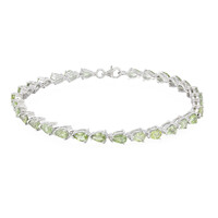 Paraiba Tourmaline Silver Bracelet