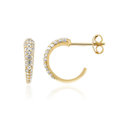 Zircon Silver Earrings