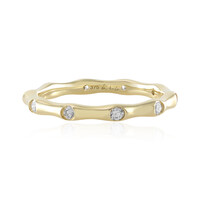 9K IF (G) Diamond Gold Ring (de Melo)