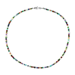 Malachite Silver Necklace