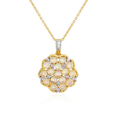 Welo Opal Silver Necklace