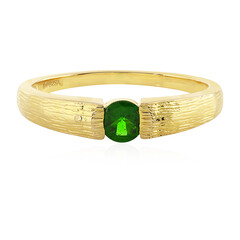Russian Diopside Silver Ring