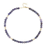 Tanzanite Silver Necklace (Riya)