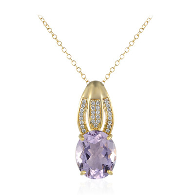 Bolivian Amethyst Silver Necklace