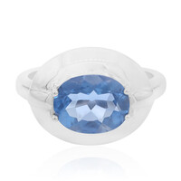Colour Change Fluorite Silver Ring