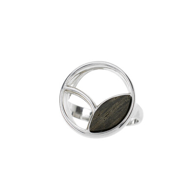 Black Oak Silver Ring (dagen)