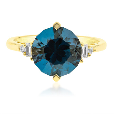 14K London Blue Topaz Gold Ring