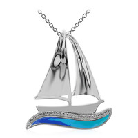 Zircon Silver Necklace