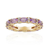 Amethyst Silver Ring