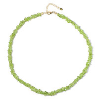 Peridot Silver Necklace