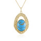 Turquoise Silver Necklace (Faszination Türkis)