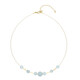 Brazilian Aquamarine Silver Necklace