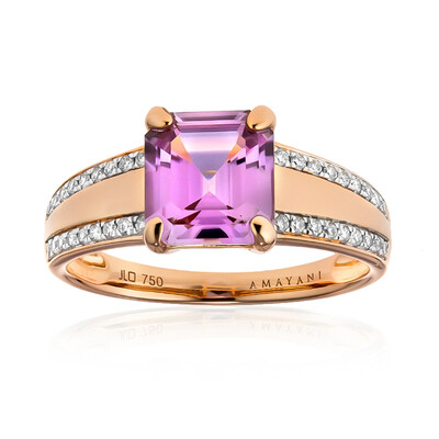 18K Pink Diaspore Gold Ring (AMAYANI)