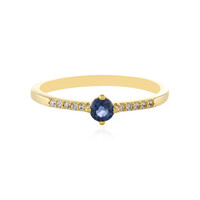 Blue Sapphire Silver Ring