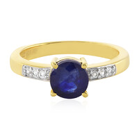Madagascar Blue Sapphire Silver Ring