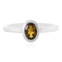 Tourmaline Silver Ring