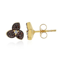 I3 (J) Diamond Silver Earrings
