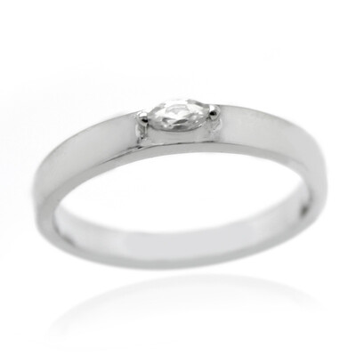Zircon Silver Ring