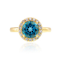 Marambaia Topaz Silver Ring