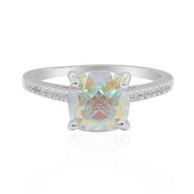 Moonlight Topaz Silver Ring