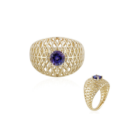 9K AAA Tanzanite Gold Ring (Ornaments by de Melo)