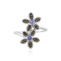 Tanzanite Silver Ring