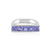 9K AAA Tanzanite Gold Ring (de Melo)