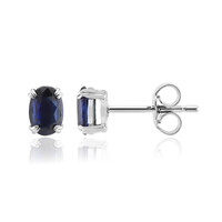 Nepal Kyanite Silver Earrings