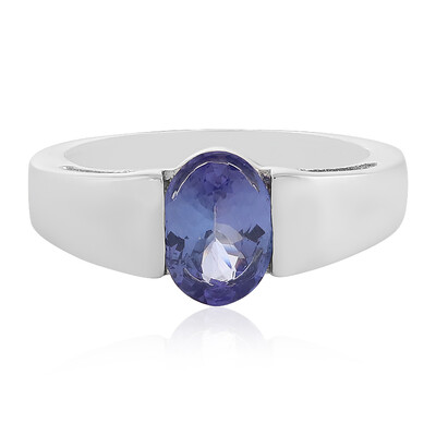 Tanzanite Silver Ring