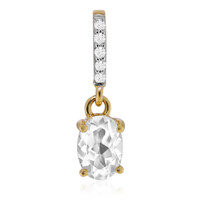 9K Mexican Hyalite Opal Gold Pendant