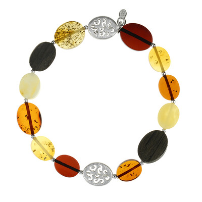 Baltic Amber Silver Bracelet (dagen)