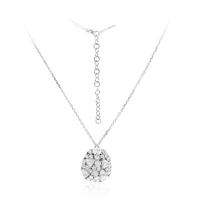 18K SI2 (H) Diamond Gold Necklace (Estée Collection)