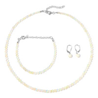 Welo Opal Silver Set