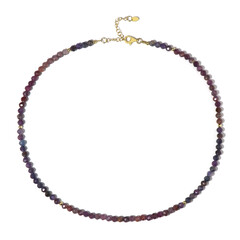 Ruby Silver Necklace
