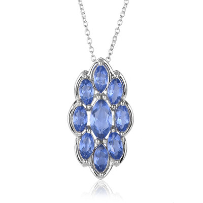 Colour Change Fluorite Silver Necklace