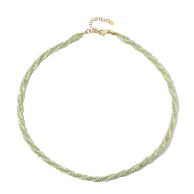 Peridot Silver Necklace